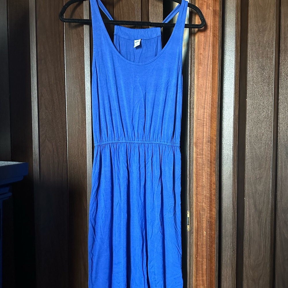 Blue dress
